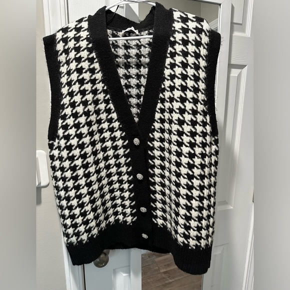 Mango Jackets & Blazers - Mango houndstooth vest